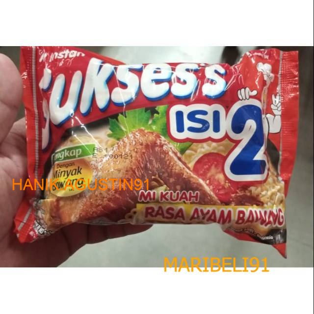 

MIE SUKSES ISI 2 RASA AYAM BAWANG 125GR