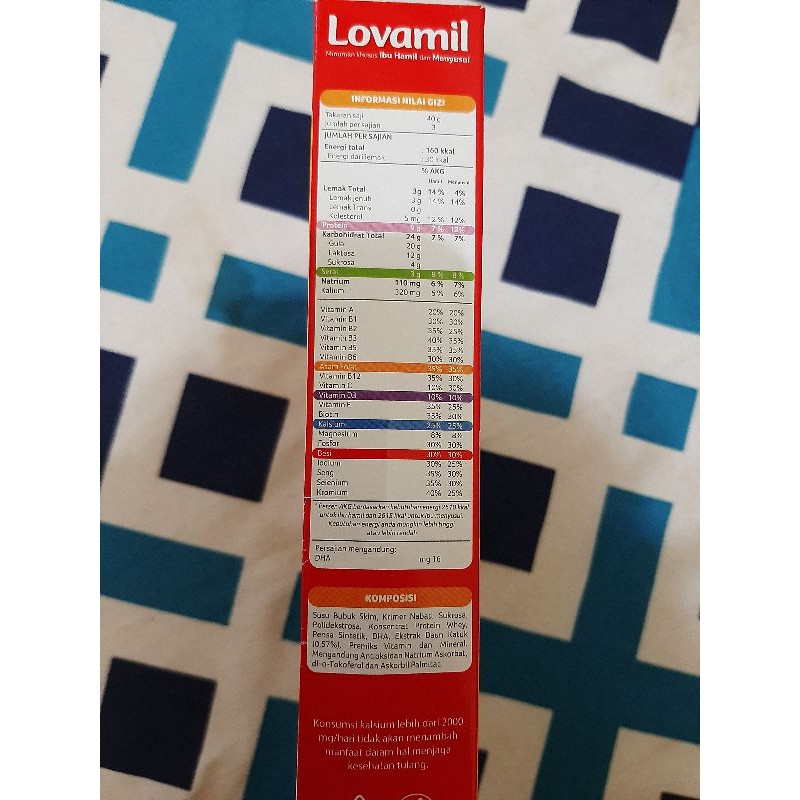 Lovamil Susu Ibu Hamil dan Menyusui 120gr