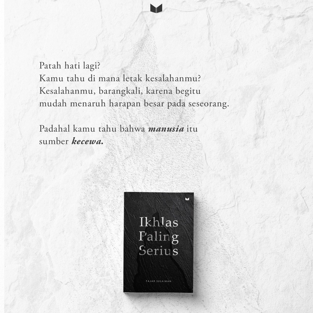 Buku ikhlas paling serius