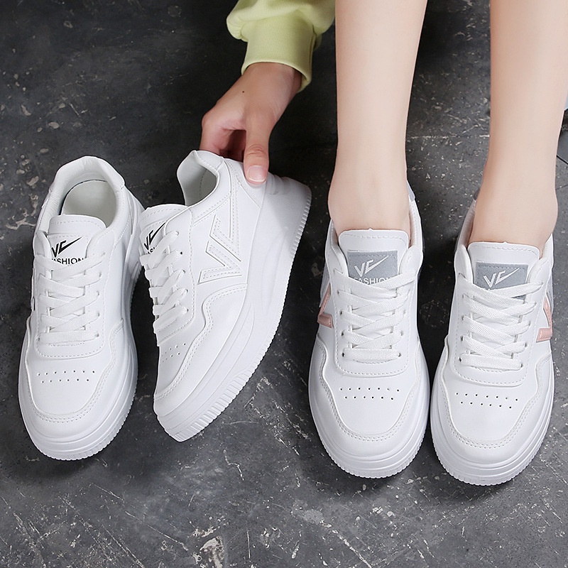 [Import] Taspopo 1026 Sepatu Sneaker Putih Wanita