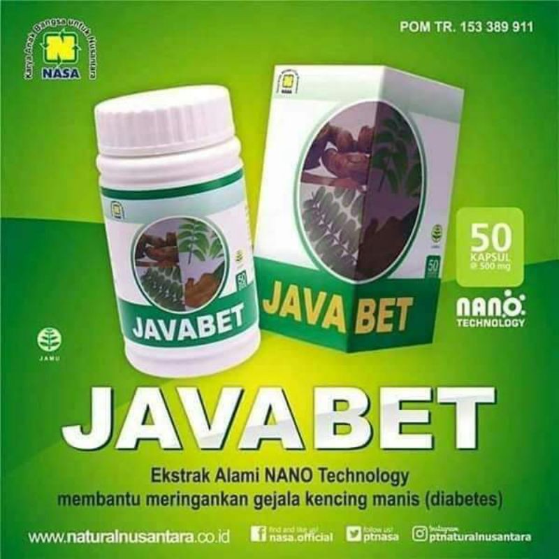 

JAVA BET( KHUSUS UNTUK DIABETES)