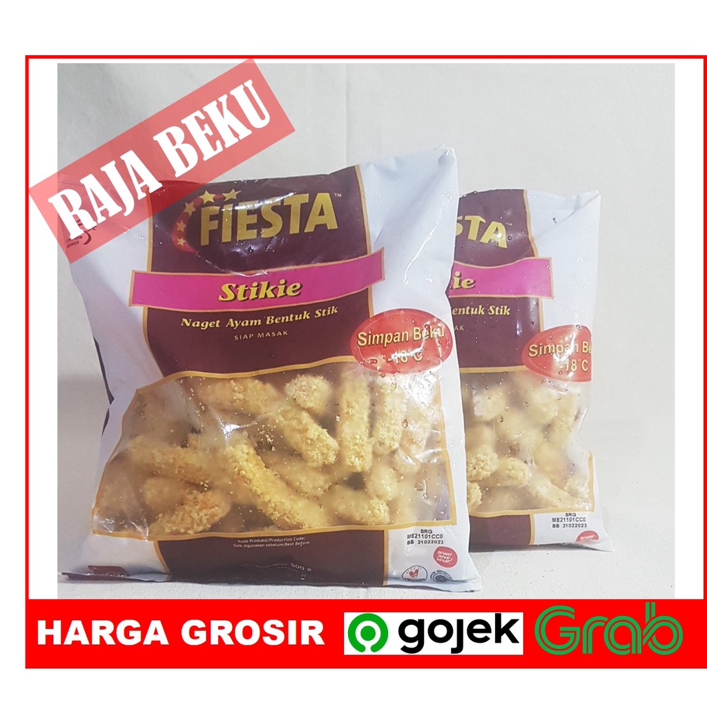 Jual FIESTA STICKIE NUGGET/ NUGGET STIK 500GR Indonesia|Shopee Indonesia