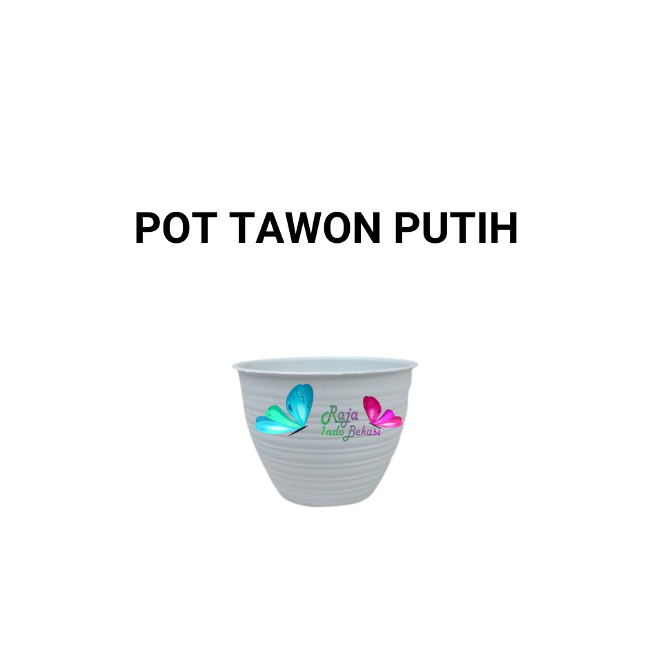 POT MADU 20 PUTIH/ POT TAWON 20/POT GOCCIE 20/POT HPP 20/ POT TAWON 18CM POT TAWON 10 12 15 13 20 21