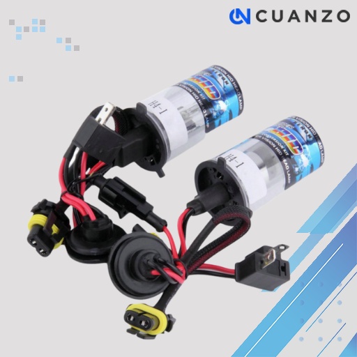 Lampu Mobil Headlight HID Xenon H11 6000K 35W 1 PCS / Lampu Mobil Truk LED Variasi Depan Kedip Mata 