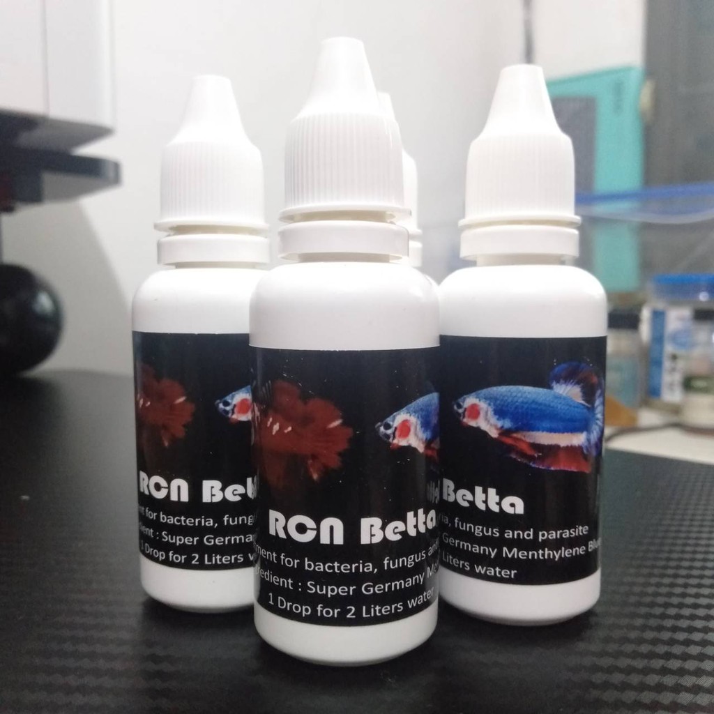 RCN BETTA SUPER / GERMANY METHYLENE BLUE /  OBAT BIRU CUPANG DARI JERMAN