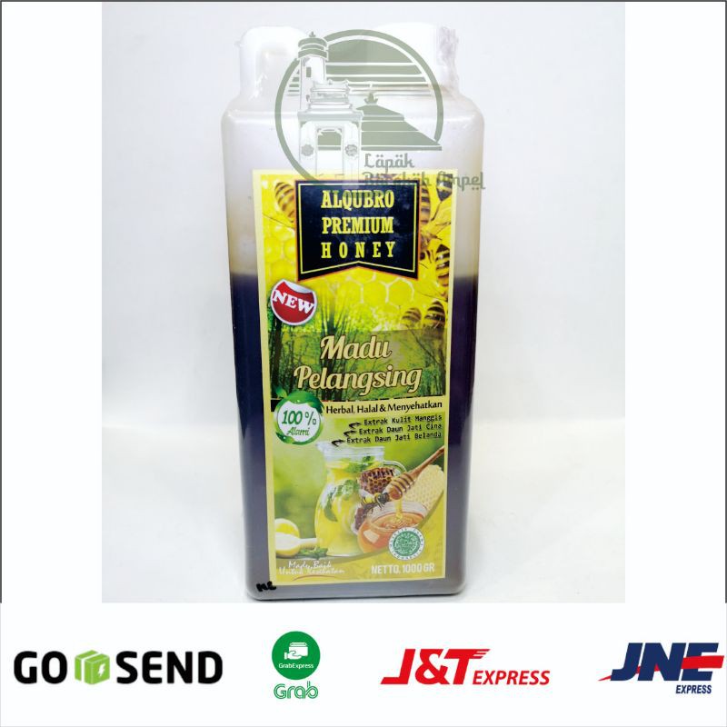 

MADU AL QUBRO PELANGSING Madu Murni Asli AlQubro Plangsing Premium Honey 1 kg 100% Original Sehat