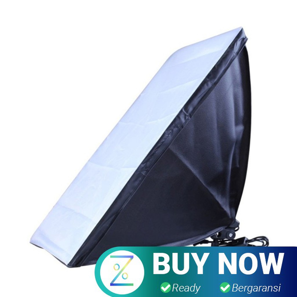 TaffSTUDIO Payung Softbox Reflektor 50x70cm E27 Single Lamp Socket - C