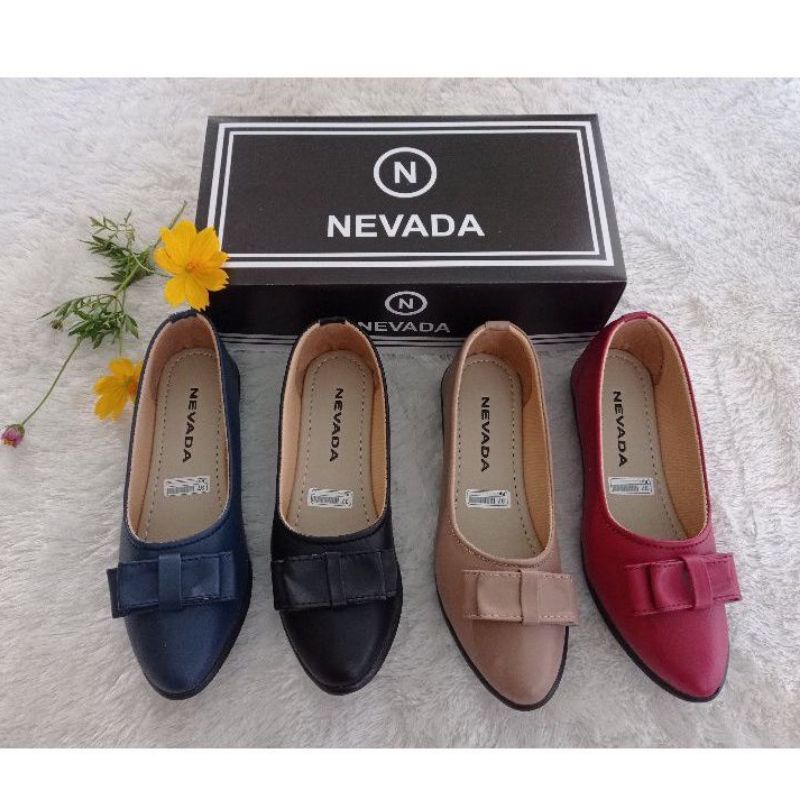 SEPATU KERJA SEPATU NEVADA SEPATU FLAT SEPATU WANITA MURAH[BRAND MATAHARI]