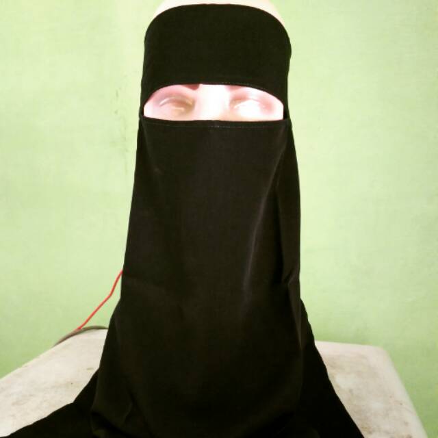 Niqob bandana biasa/cadar bandana/niqob/cadar/