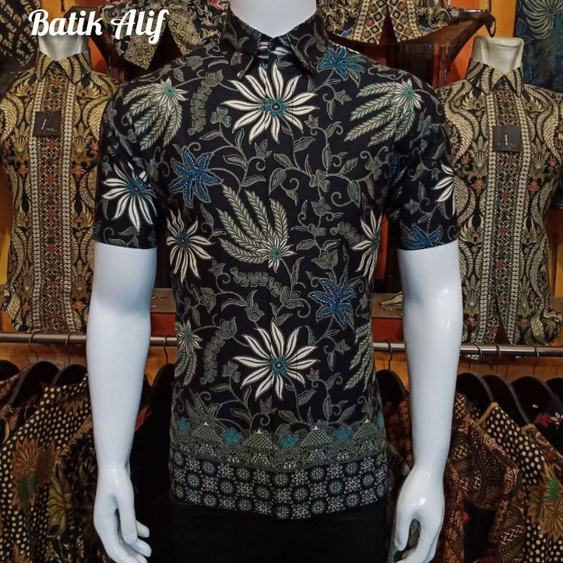 Terlaris Batik Print Pria Lengan Pendek Premium M L Xl Bl4-wong YDgAjQOS8gKDVq