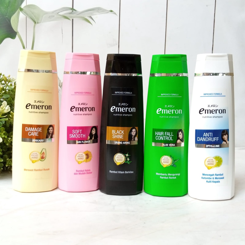 Emeron Nutritive Shampoo Botol 170ml