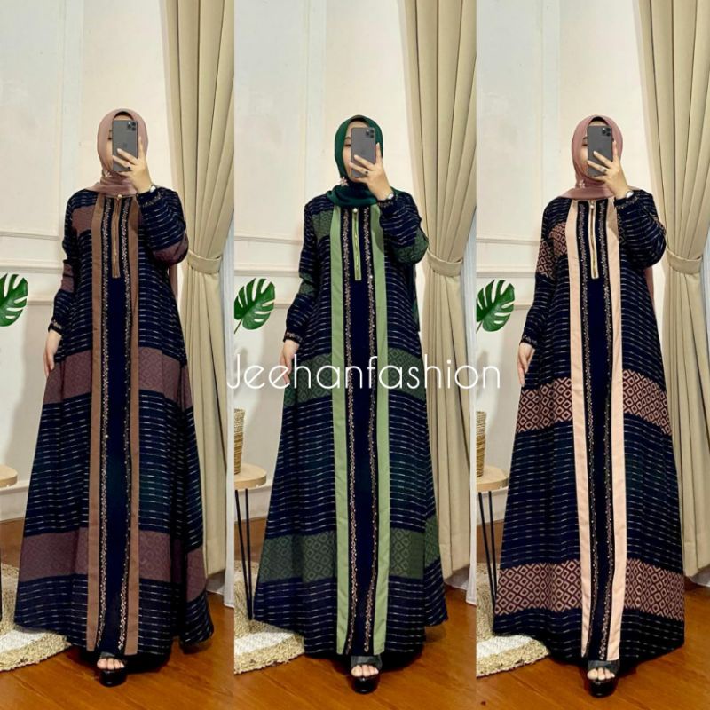 Baju Gamis / Baju Gamis Kekinian / Gamis Abaya / Gamis Pesta /Busana Muslim