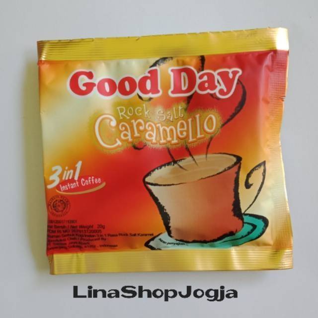 

Good Day Caramello - Goodday - 1 Renceng isi 10pcs