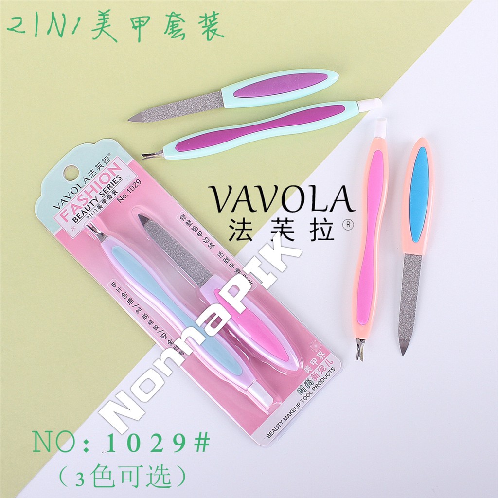 LAMEILA Kutikula Remover Pusher Nail file Kulit Mati Kalus Removal Garpu Pedicare Kutikula Manicure