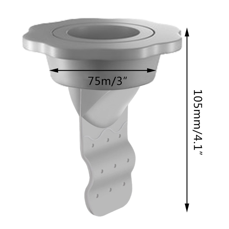Saringan Saluran Air Bahan Silikon Anti Tersumbat Untuk Lantai