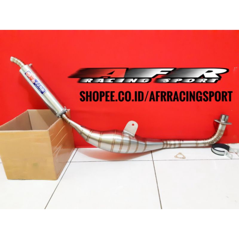 Knalpot FizR F1ZR Fiz R Stainless Scorpio kalajengking Kolong YY Pang
