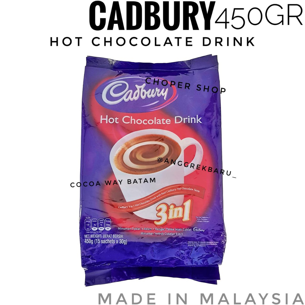 

Cadbury Hot Chocolate Drink 450gram