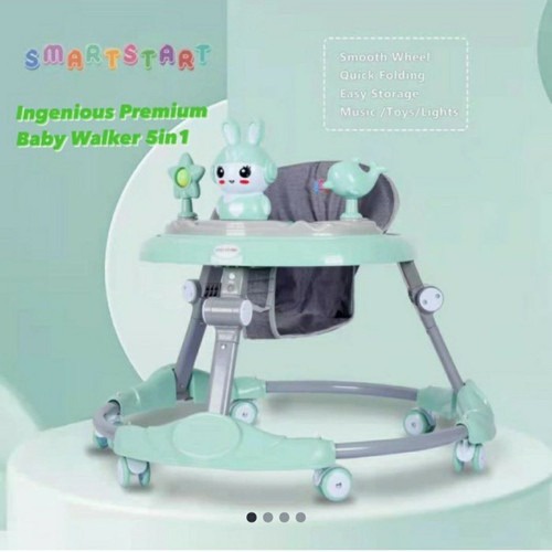 SMARTSTAR SS-802 BUNNY (KELINCI) BABY WALKER - ALAT BANTU JALAN BAYI