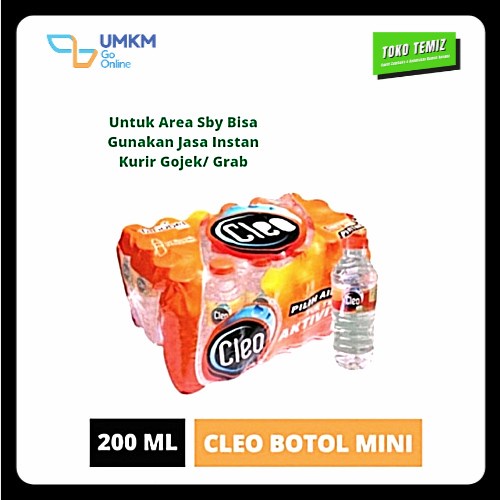 

Air Minum Cleo Botol Mini 220 Ml