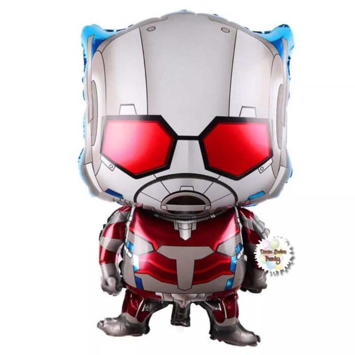 Balon Foil Captain America / Balon Avengers Superhero / Ant Man -White