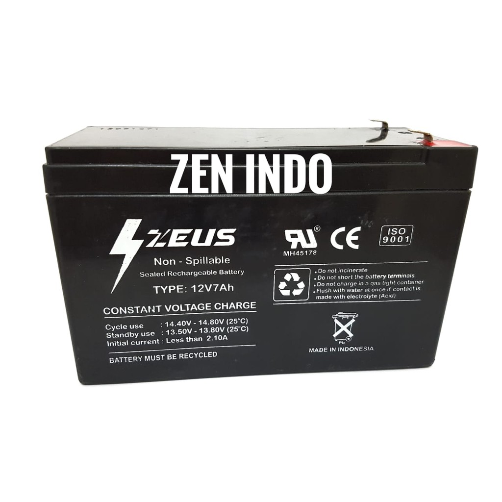 Aki Sepeda Listrik Aki Kering 12V 7Ah 12 V 7 AH Battery