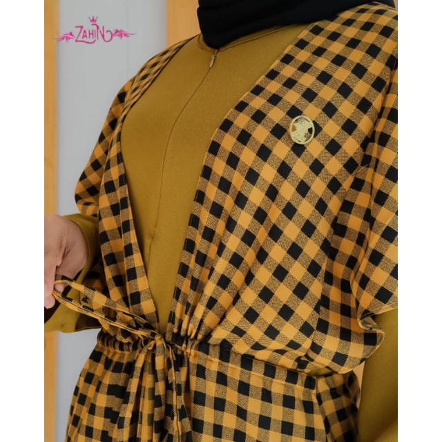 ZAHIN ORI KAMILA OUTHER // KAMILA OUTHER // NAKILA OUTER //Gamis outher // Outer // Gamis Itycrepe // Gamis muslimah