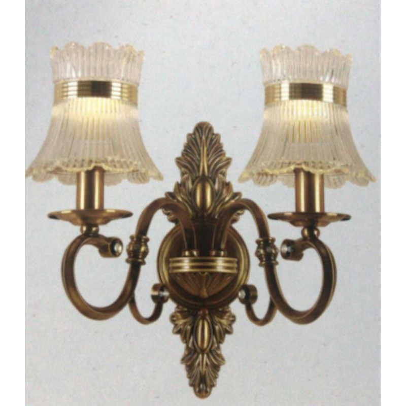 LAMPU DINDING KLASIK 2 LAMPU MEWAH