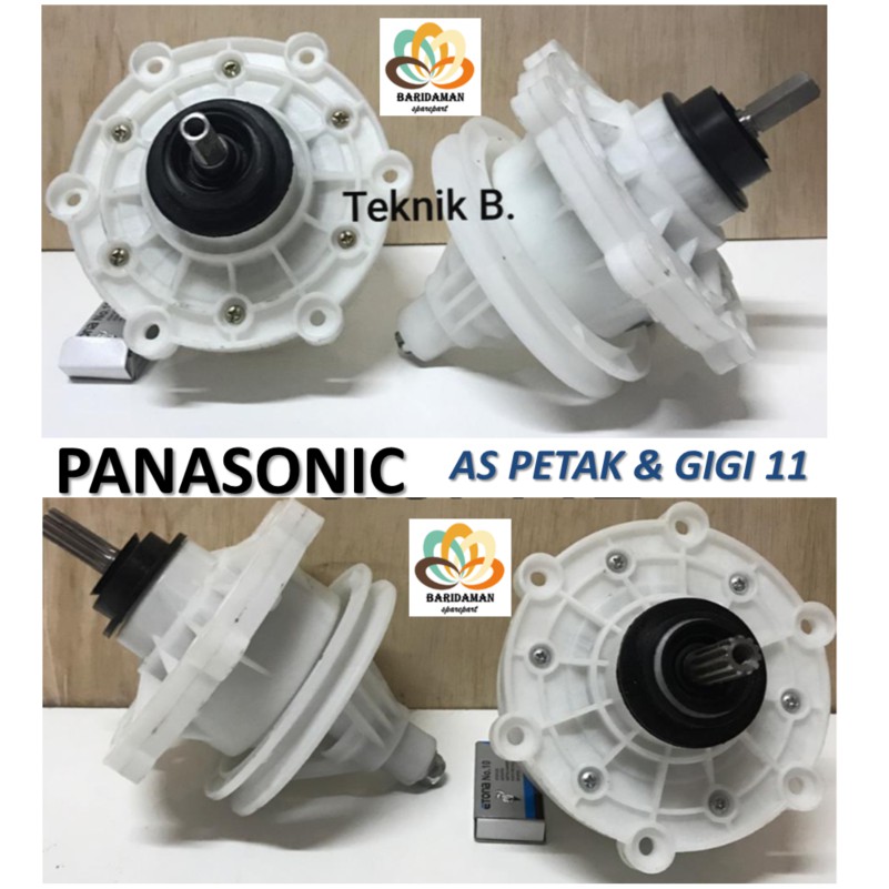 Gearbox mesin cuci panasonic LG AS petak kotak gigi 11