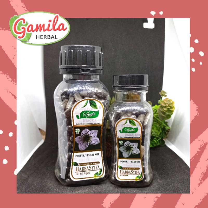 HABBASYIFA Kapsul Serbuk/Habbatussauda Kapsul Bubuk/Habbatussauda Serbuk