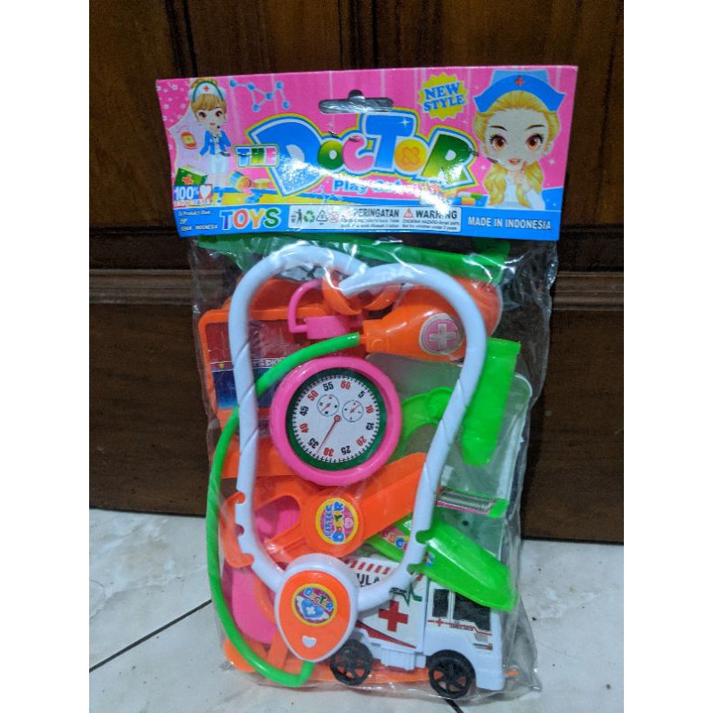 JUAL MAINAN ANAK DOCTOR PLAY TOOLS SET GA 11001