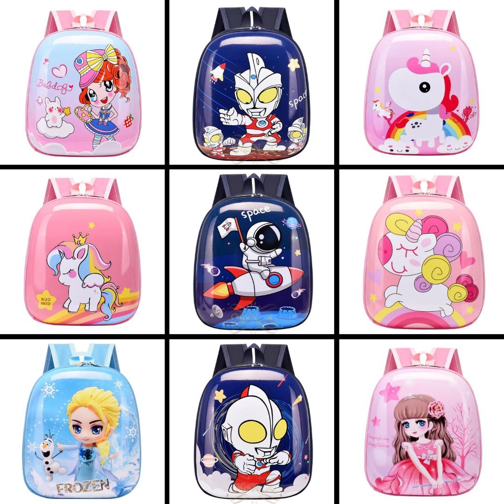 [MONA] Tas Ransel Telur buat Anak PG/PAUD Anti Penyok Kualitas Import Premium -M0200