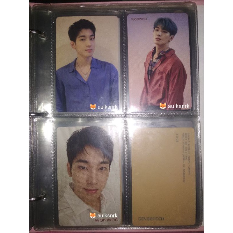 [Booked] Wonwoo Japan Photocard HMV Fallin flower/24H