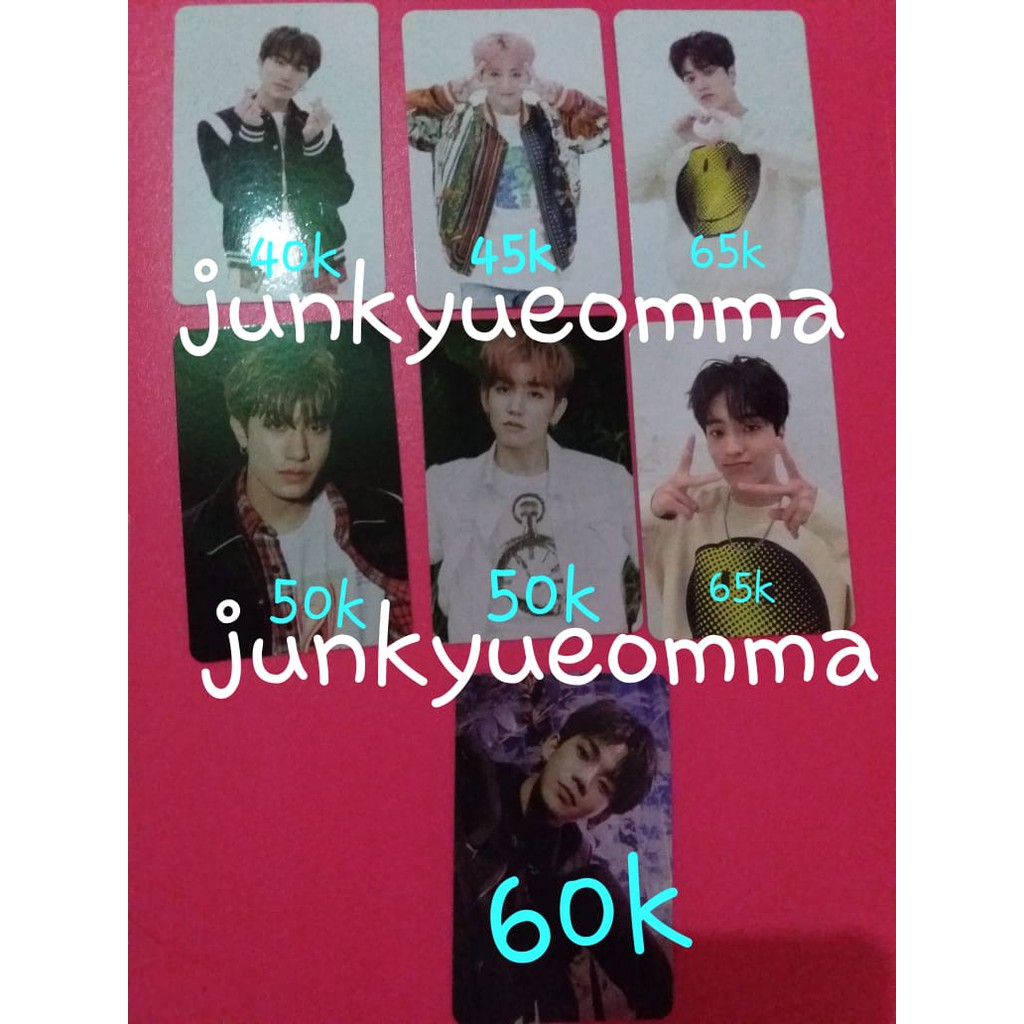 PC PHOTOCARD YEDAM MASHIHO HARUTO HYUNSUK TREASURE CHAPTER 3