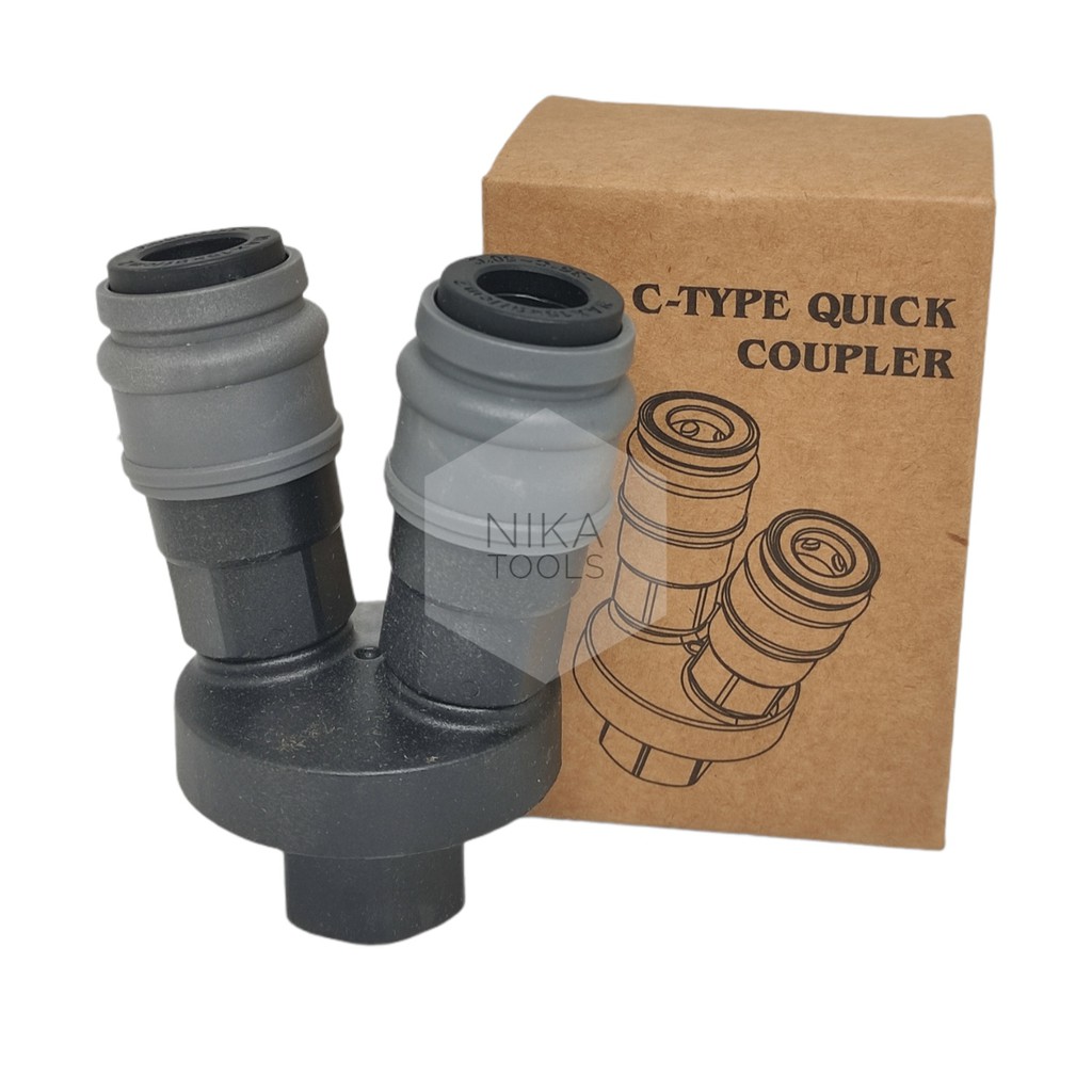 Coupler Cabang 2 &amp; 3 Air Quick Coupling 2 Way &amp; 3 Way