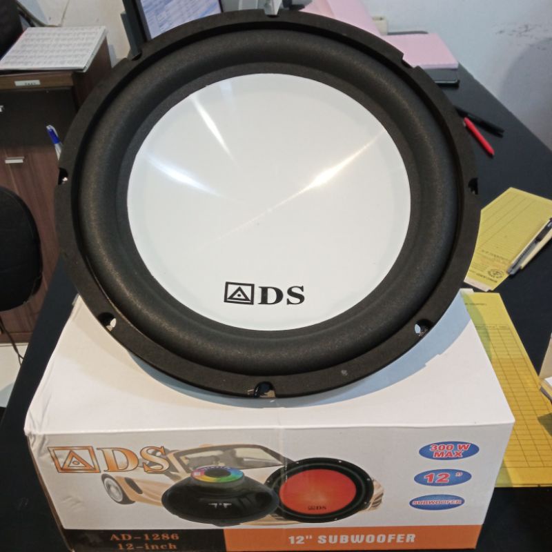 Subwoofer ADS AD-1286 12Inchi 300watt
