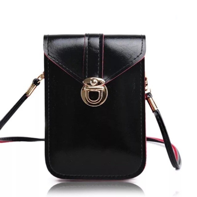 [LOKAL] TIKTOK D1233 POCKET GESPER BILA DARI JAKARTA Dompet Pocket Hp Tas Selempang Wanita MORYMONY