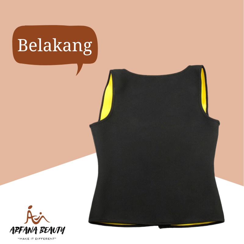 Korset Perut Cami Hot Waist Cincher Baju Pembakar Lemak  Korset Pelangsing Baju Olahraga Wanita