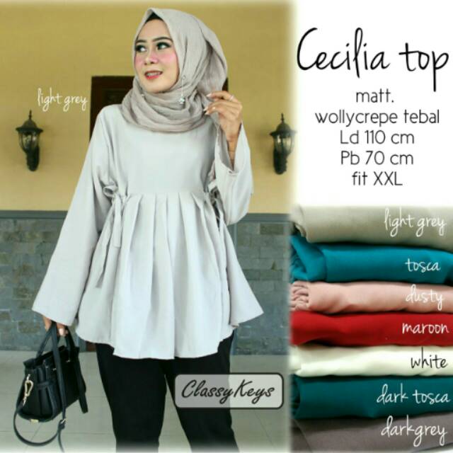 Atasan Blouse Cecilia Top