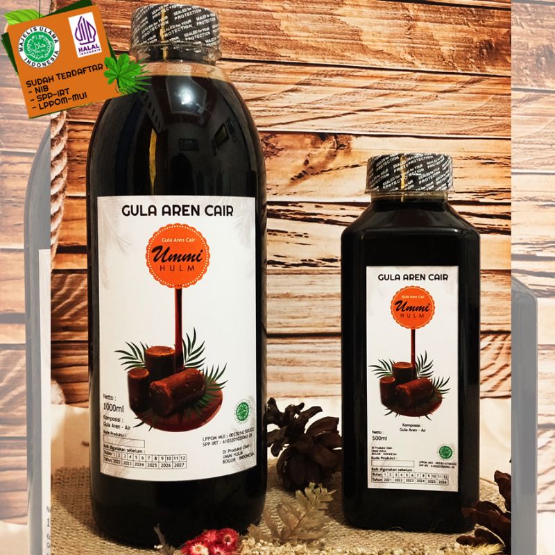 Gula Aren Cair Ummi Hulm 1 Liter