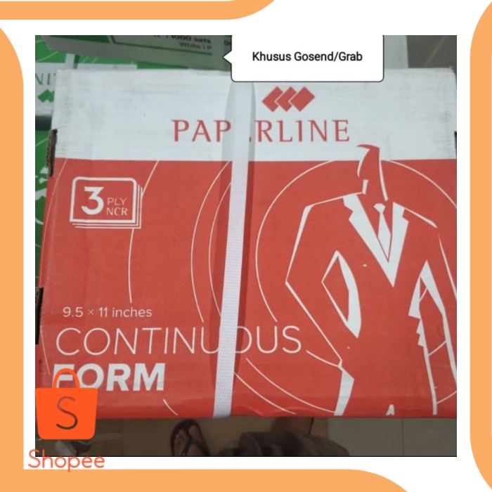 

Kertas Continuous Form 3 PLY FULL 9.5 x 11 1000 sets 3000 lbr
