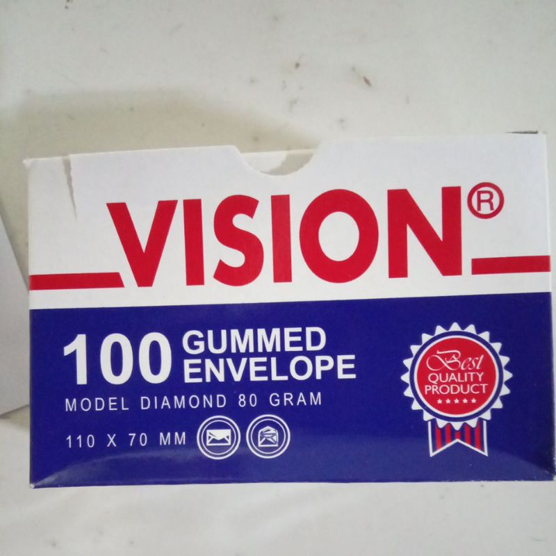 

Amplop vision kecil