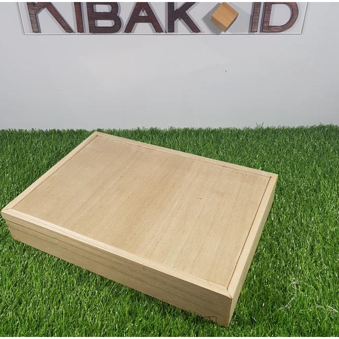 

[COD] Kotak Engsel Kayu Custom 32x22x5 [COD]