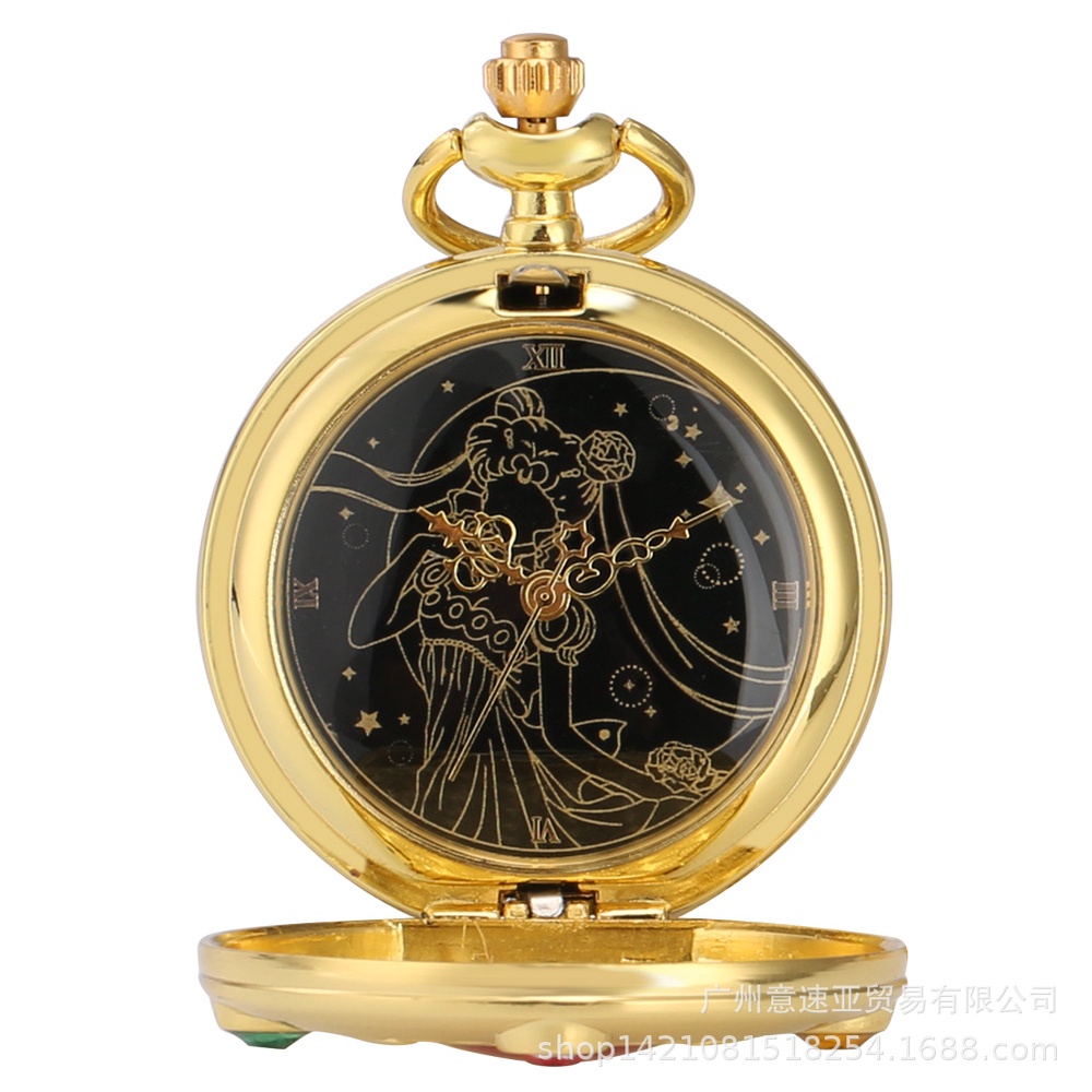SGPW sailor moon pocket watch jam saku sailormoon magical girl mahou shoujo