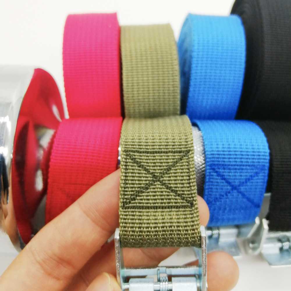 Cuci Gudang XhaoR Tali Strap Pengikat Barang Cargo Belt 2 Meter x 2.5 cm - XR2