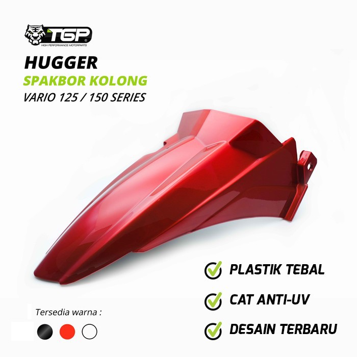 SPAKBOR HUGGER KOLONG VARIO 125 VARIO 150 2012-2021 TGP PARTS WARNA