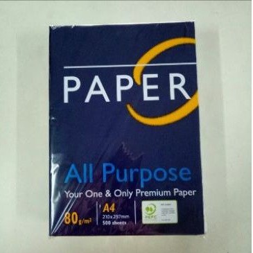 

Kertas HVS A5 - 80gsm Putih Polos