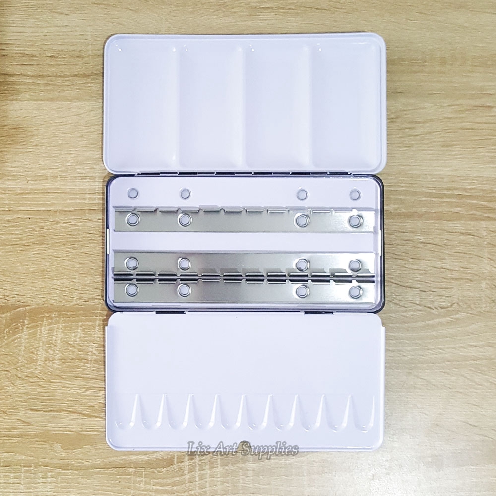

V-Tec Empty Watercolor Metal Box Set 36 Half pan Palette