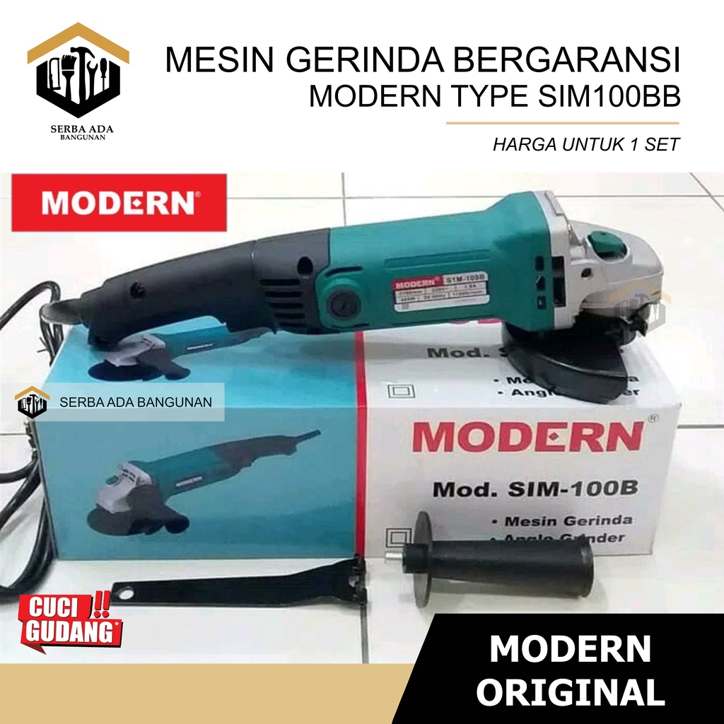 Mesin gurinda grinda modern sim 100B mesin disc grinda