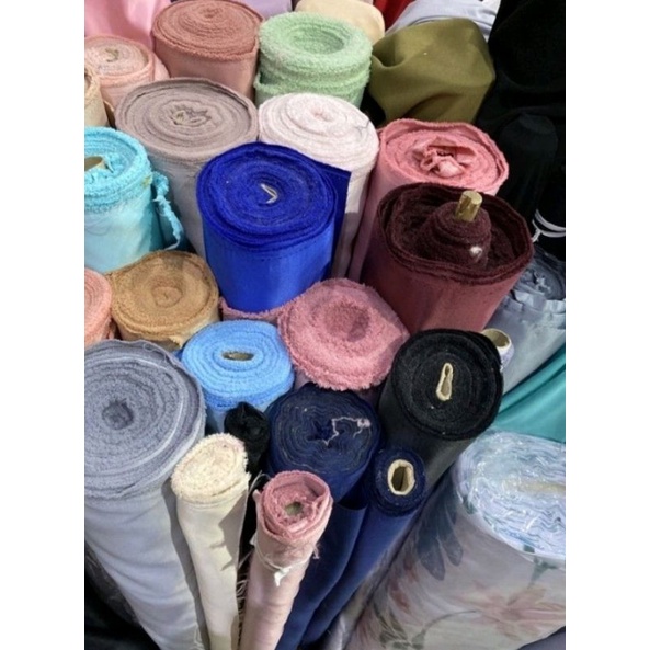 bahan/ kain BRIDAL POLOS