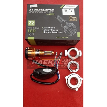 LAMPU LED LUMINOS Z2 DUA WARNA PUTIH_KUNING